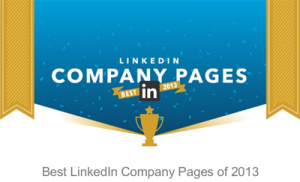 De bedste virksomhedssider på LinkedIn i 2013